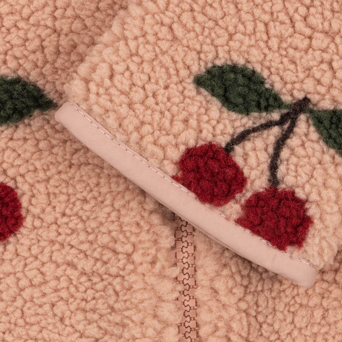 Combinaison Pyjama Polaire Bébé Rose Floral à Capuche avec Fermeture Éclair Intégrale et Doublure Polaire pour Sieste en Poussette