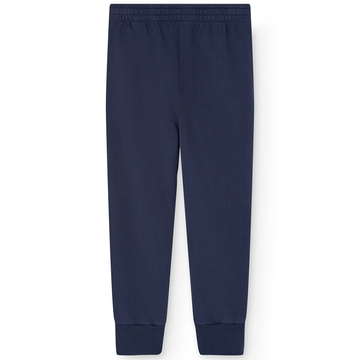 Joggers classiques en coton bleu marine pour enfants, coupe confortable à porter au quotidien